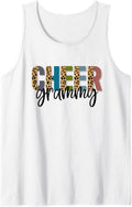 Cheer GRAMMY Leopard Cheetah Print Retro Trendy Cute Tank Top Tank Top Premium Print Fan Favorite