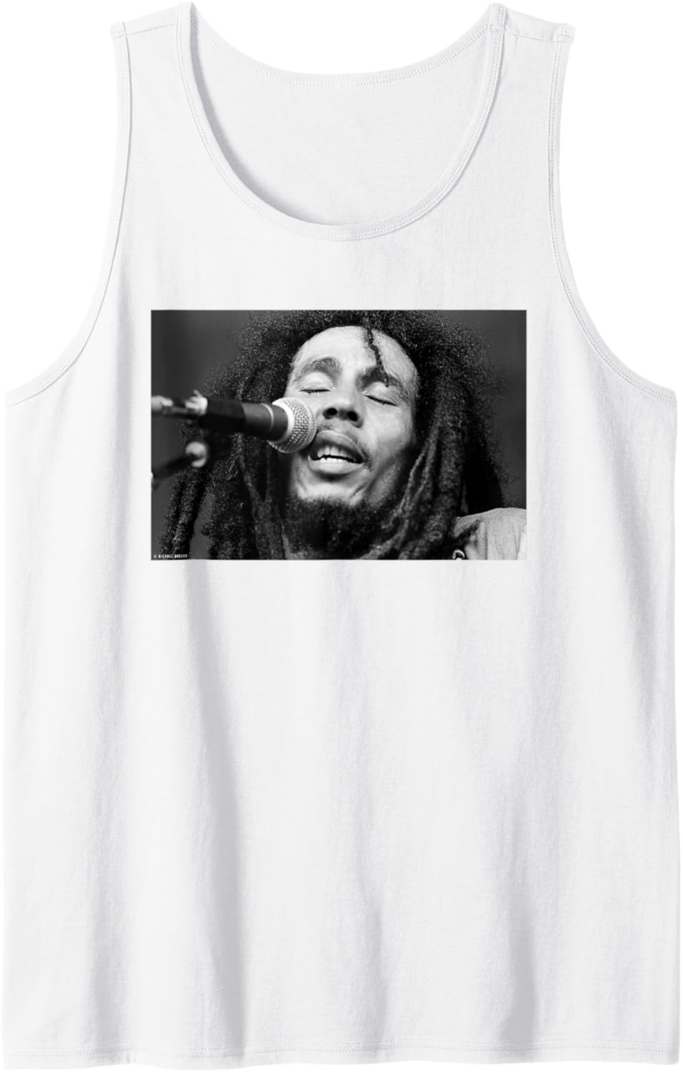 Bob Marley Jamaican Singer by Michael Grecco Tank Top Tank Top | Perfect Gift Idea