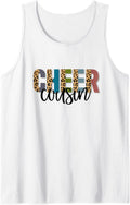 Cheer COUSIN Leopard Cheetah Print Retro Trendy Cute Tank Top Tank Top Comfort Fit Best Seller Look