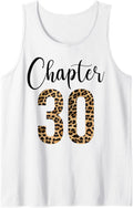 30 Year Birthday Party Leopard Print 30th Birthday Crew Tank Top Tank Top High Search Demand Hot Right Now