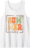 Retro Summer Vibes beach Cheetah Tee Trending Tank Top Tank Top Comfort Fit US Top Pick