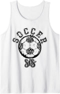 Soccer SIS Leopard Cheetah Print Retro Trendy Cute Tank Top Tank Top High Search Demand Gift Ready