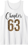 63 Year Birthday Party Leopard Print 63rd Birthday Crew Tank Top Tank Top Streetwear Style Gift Ready