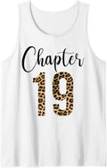 19 Year Birthday Party Leopard Print 19th Birthday Crew Tank Top Tank Top High Search Demand Gift Ready