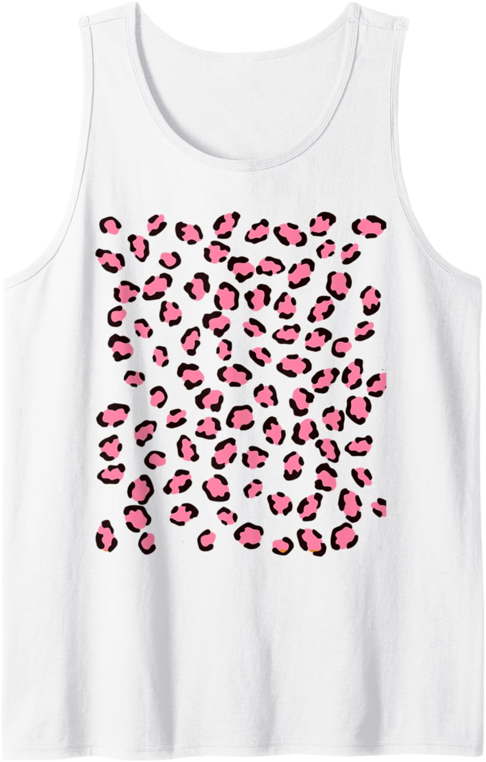 Black Pink Leopard Cheetah Print Pattern Halloween Cheetahs Tank Top Tank Top Trending US US Top Pick