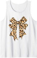 Coquette Bow Leopard Cheetah Print For Women Girls Girly Mom Tank Top Tank Top Trending US Hot Right Now