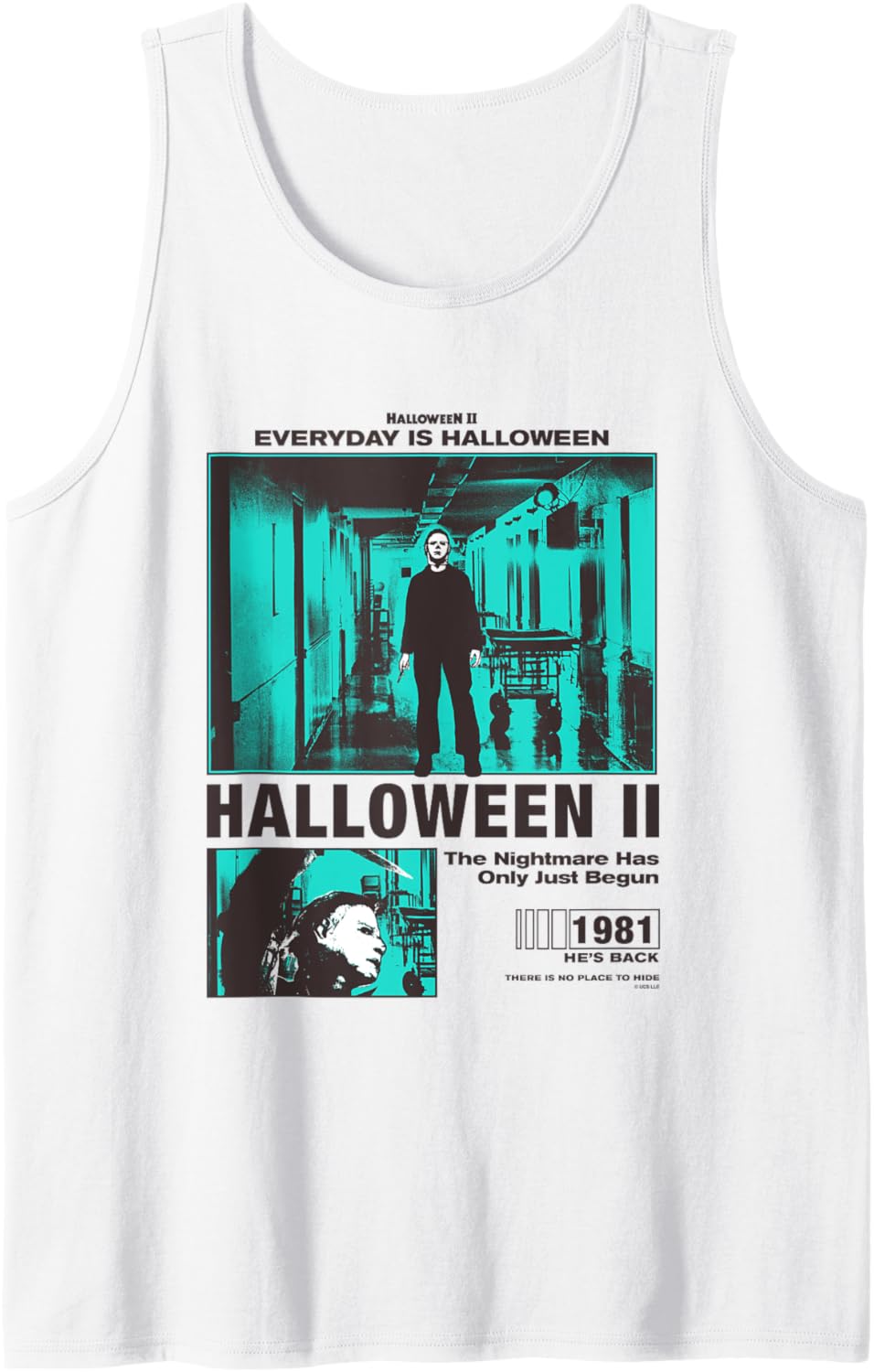 Halloween 2 Everyday Is Halloween Michael Myers Portrait Tank Top Tank Top | Perfect Gift Idea