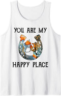 Horse Girl - You Are My Happy Place - Free Soul Tank Top Apparel | Google Shopping Optimized | Top Rated Comfort