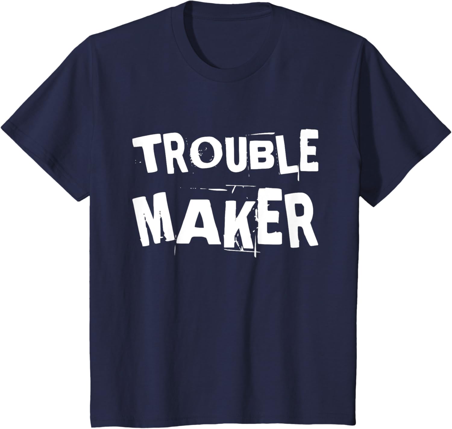 Kids Cute Troublemaker Trouble Maker T-shirt Boys Girls T-Shirt | Trending 2025 | Comfort Daily Wear