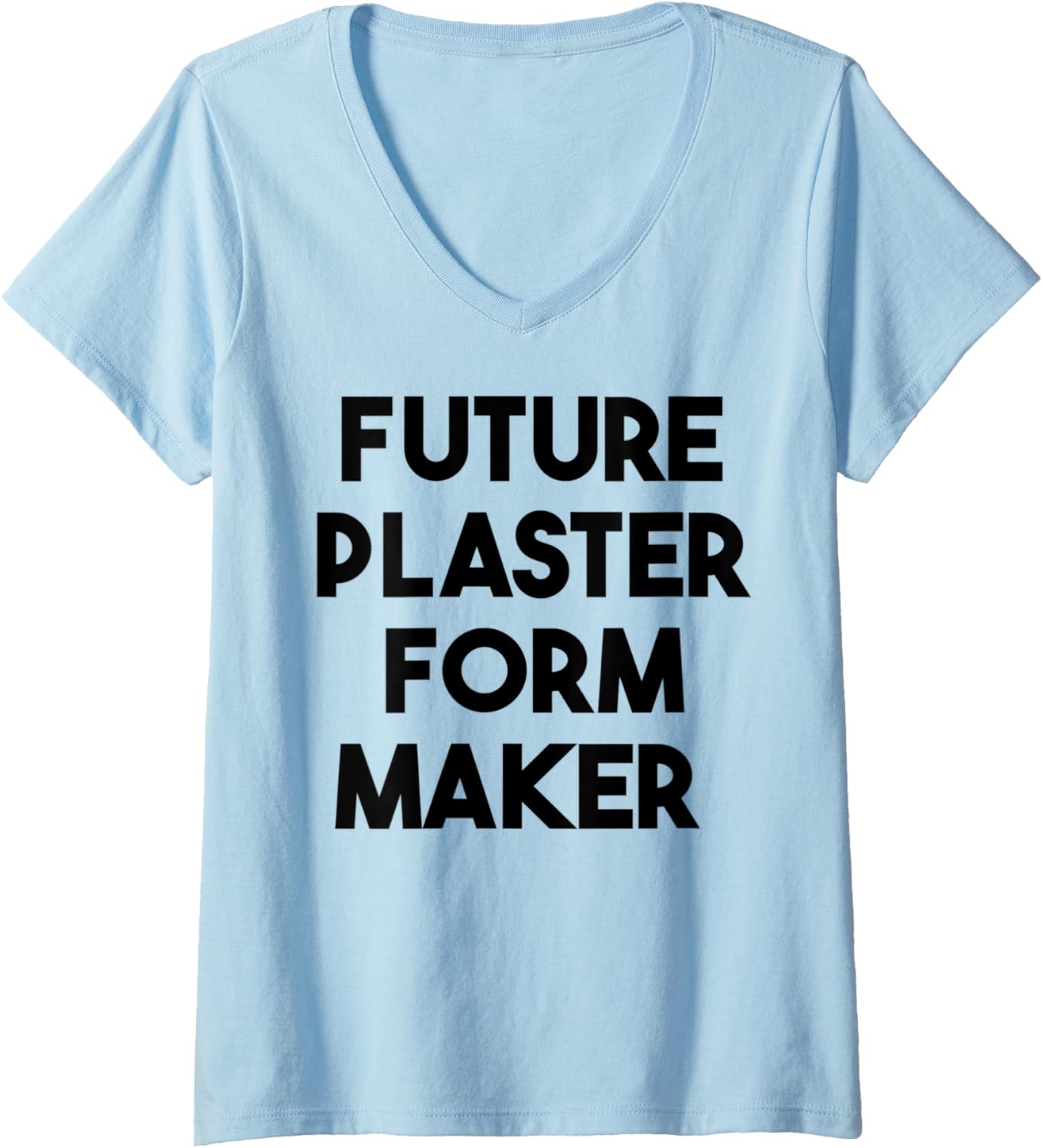 Womens Future Plaster Form Maker V-Neck Apparel | Best Seller Pick | Aesthetic Fit