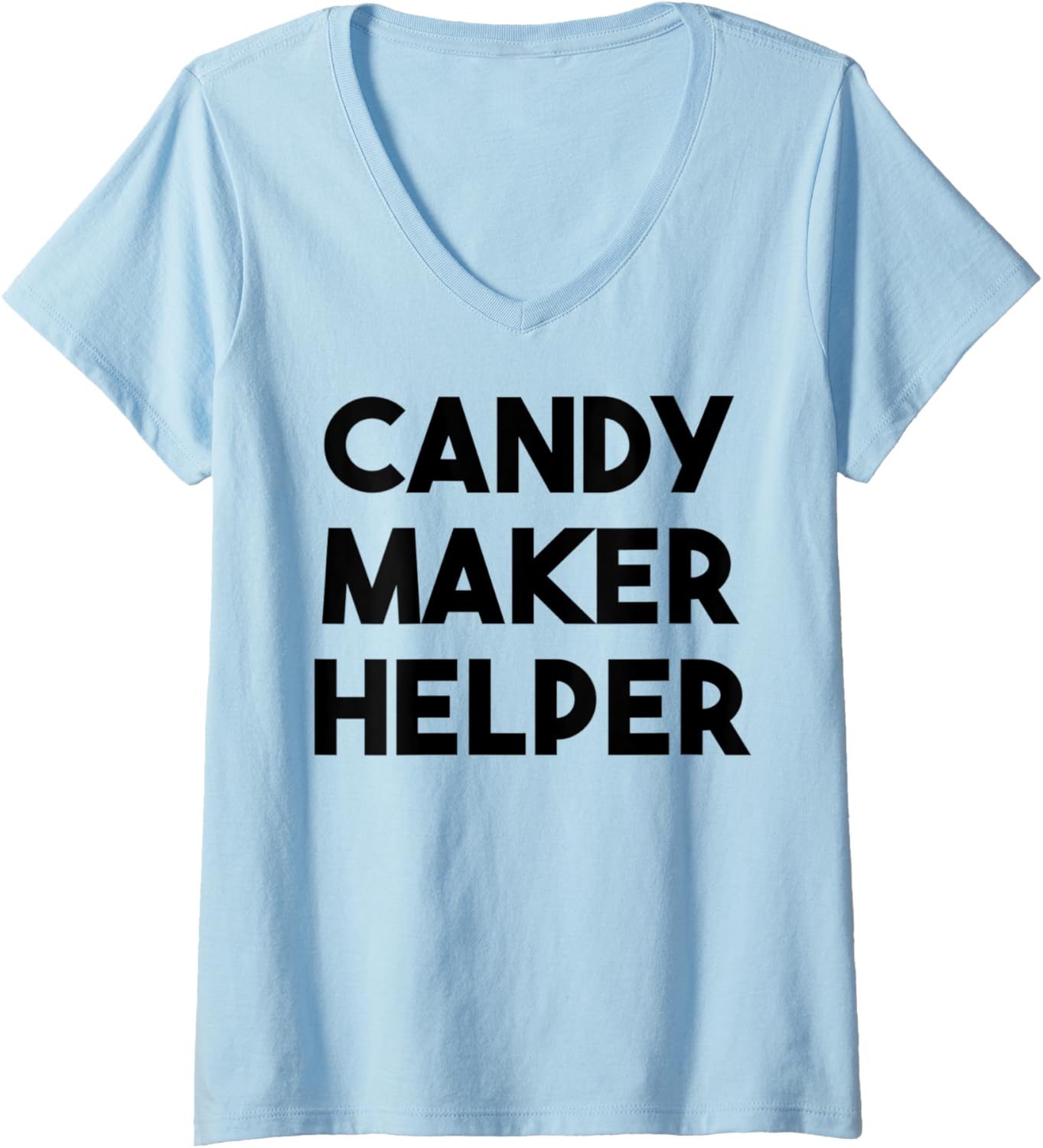 Womens Candy Maker Helper V-Neck Apparel | Premium Quality | Perfect Gift Idea