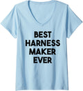 Womens Best Harness Maker Ever V-Neck Apparel | Trending 2025 | Must-Have Style