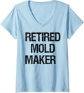 Womens Retired Mold Maker V-Neck Apparel | High Search Volume | Aesthetic Fit