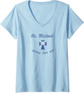 St Michael V-Neck Apparel | US Best Seller