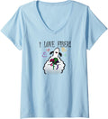 Womens I love fiber Handspinning Funny sheep V-Neck Apparel | Viral US Pick | Customer Favorite