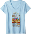 Womens Yarn Lover Buy Yarn Knitting Crocheting V-Neck Yarn Supply | Top Rated | Best Seller Choice