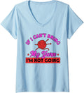 Womens Knitting Knitter My Yarn V-Neck Yarn Supply | High Search Volume | High CTR Title