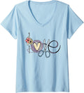 Cute Knitting Nerd Knit Love Yarn Crochet Lover V-Neck Yarn Supply | Premium Quality | Customer Favorite