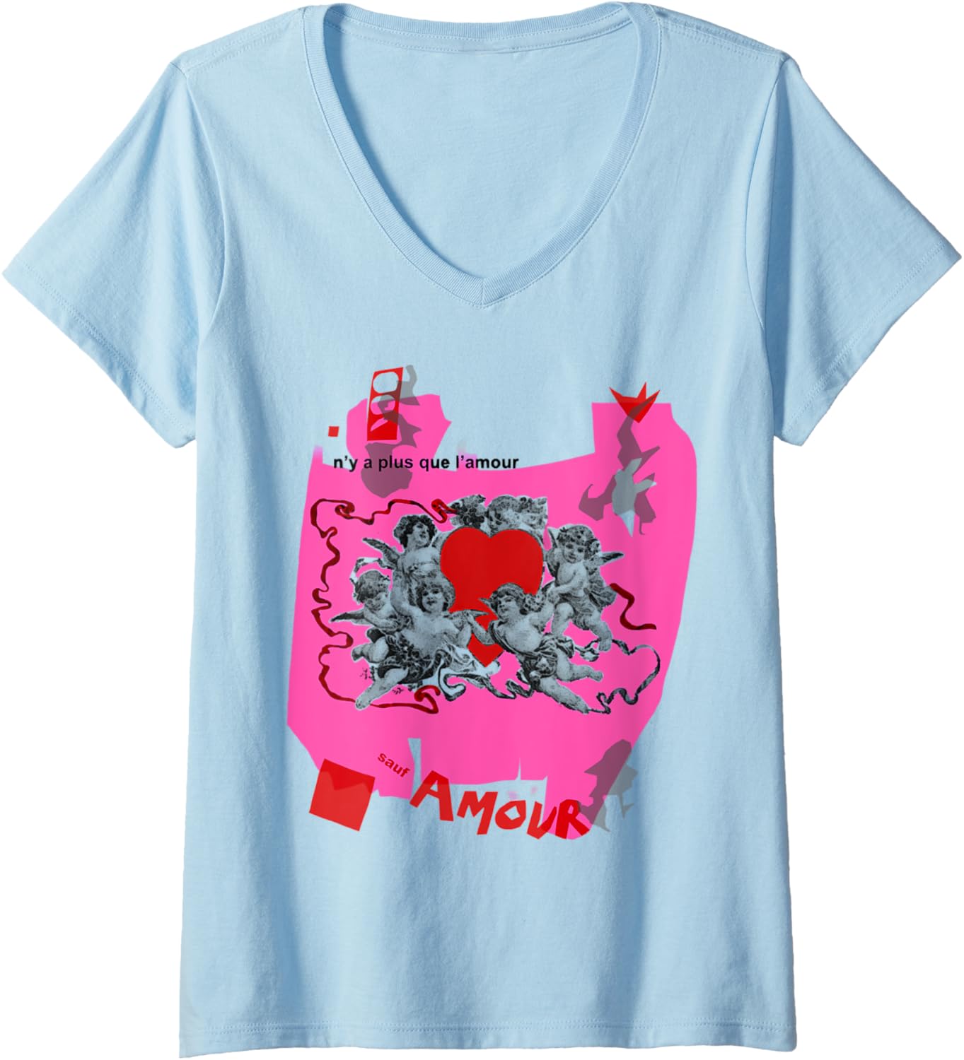 Womens Amours Beat It Essential V-Neck Apparel | Trending 2025