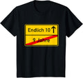 Kids Finally 10 Place Sign 10th Birthday Gift Apparel | Trending 2025 | High CTR Boost