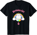 Kids 6th Birthday Shirt Girl Caticorn Sixth Cat Six Outfit T-Shirt | Google Shopping Optimized | Customer Favorite