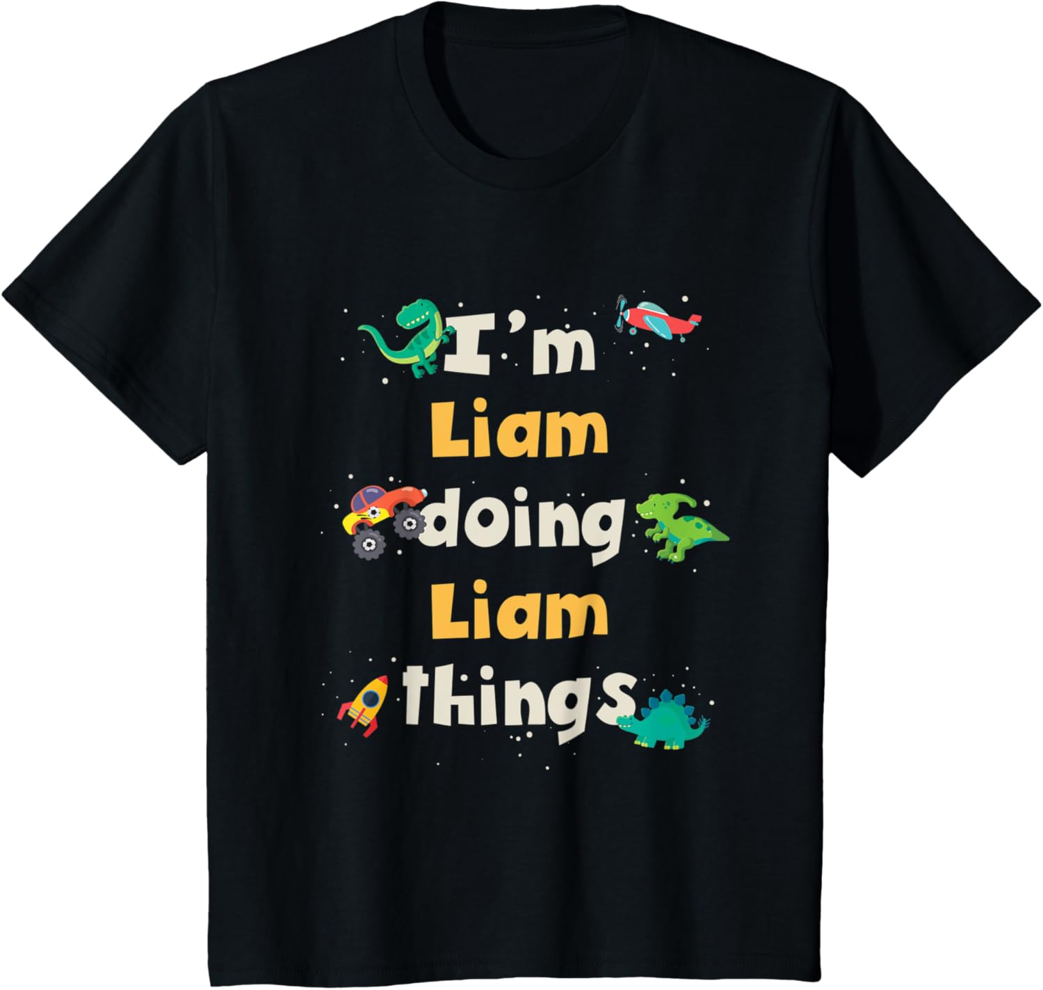 Kids Cool Liam Personalized First Name Boys Apparel | Bestseller Style | Top Rated Comfort