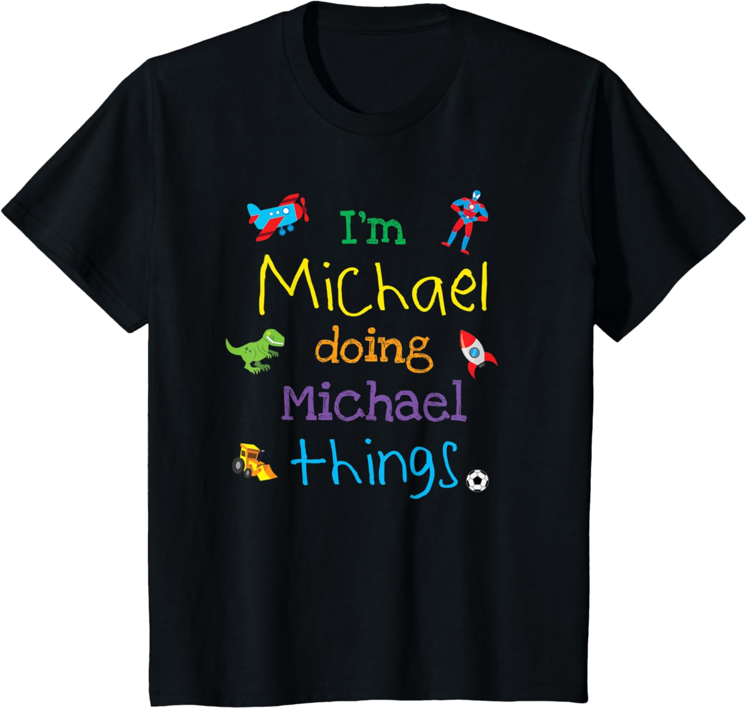 Kids Michael Kids Clothes Shirt For Little Boys T-Shirt | Trending 2025