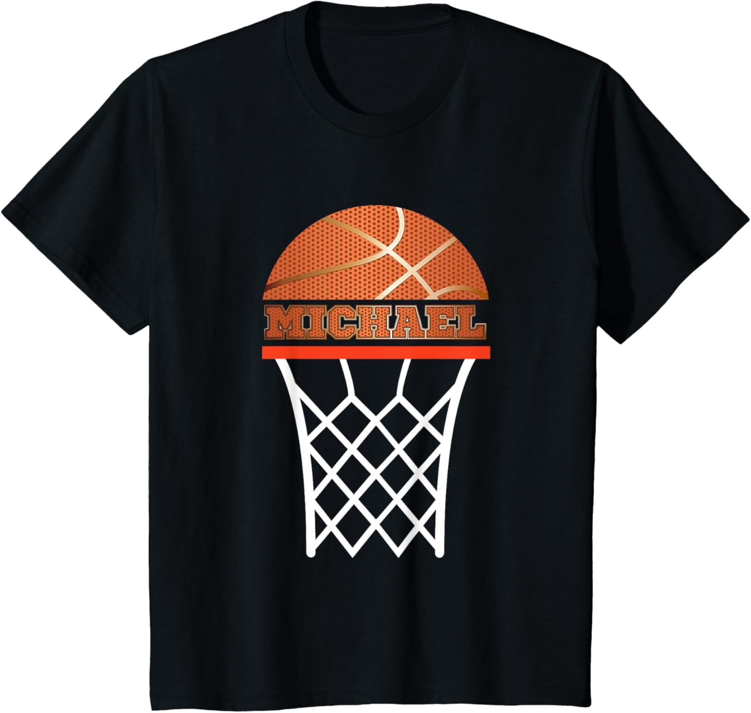 Kids Basketball Apparels Boy Custom Name Michael, Youth T Shirt T-Shirt | Premium Quality