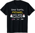Kids Kids Christmas - Santa, Michael Is Awesome Apparel | Viral Streetwear Style