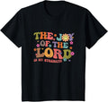 Kids The Joy Of The Lord Is My Strength Christian Religious Baby Apparel | US Best Seller
