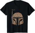 Kids Star Wars Classic Boba Fett Cheetah Print Vintage Helmet Apparel Trending US Fan Favorite