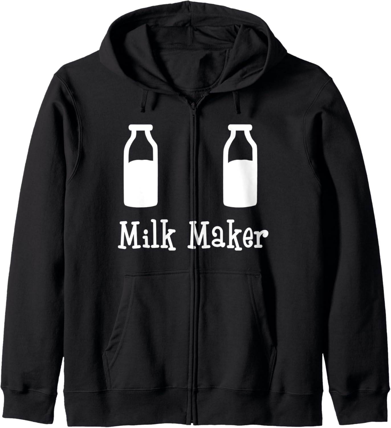 Milk Maker T Shirt for Expecting Mothers of Newborn Babies Zip Hoodie Hoodie | Best Seller Pick | Aesthetic Fit