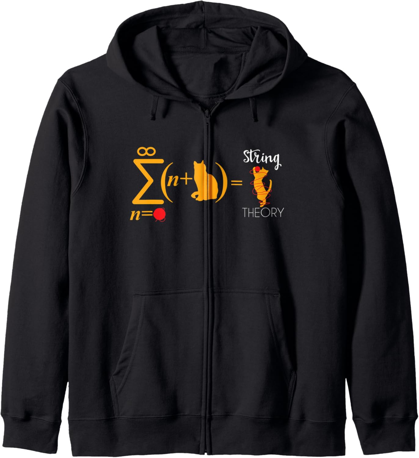 String Theory Cat Yarn Color TShirt For Women Men Zip Hoodie Hoodie | Trending 2025 | High CTR Title