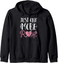 Just One More Row Knitting T Shirt Yarn Knitter Crochet Zip Hoodie Hoodie | Top Rated | Perfect for Crafters