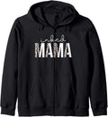 Inked Mama Leopard Cheetah Print Tattooed Mama Mom Mother Zip Hoodie Hoodie Viral TikTok Find US Top Pick