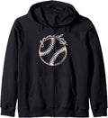 Game Day Baseball Cute Softball Leopard Life Mom for Women Zip Hoodie Hoodie High Search Demand Hot Right Now