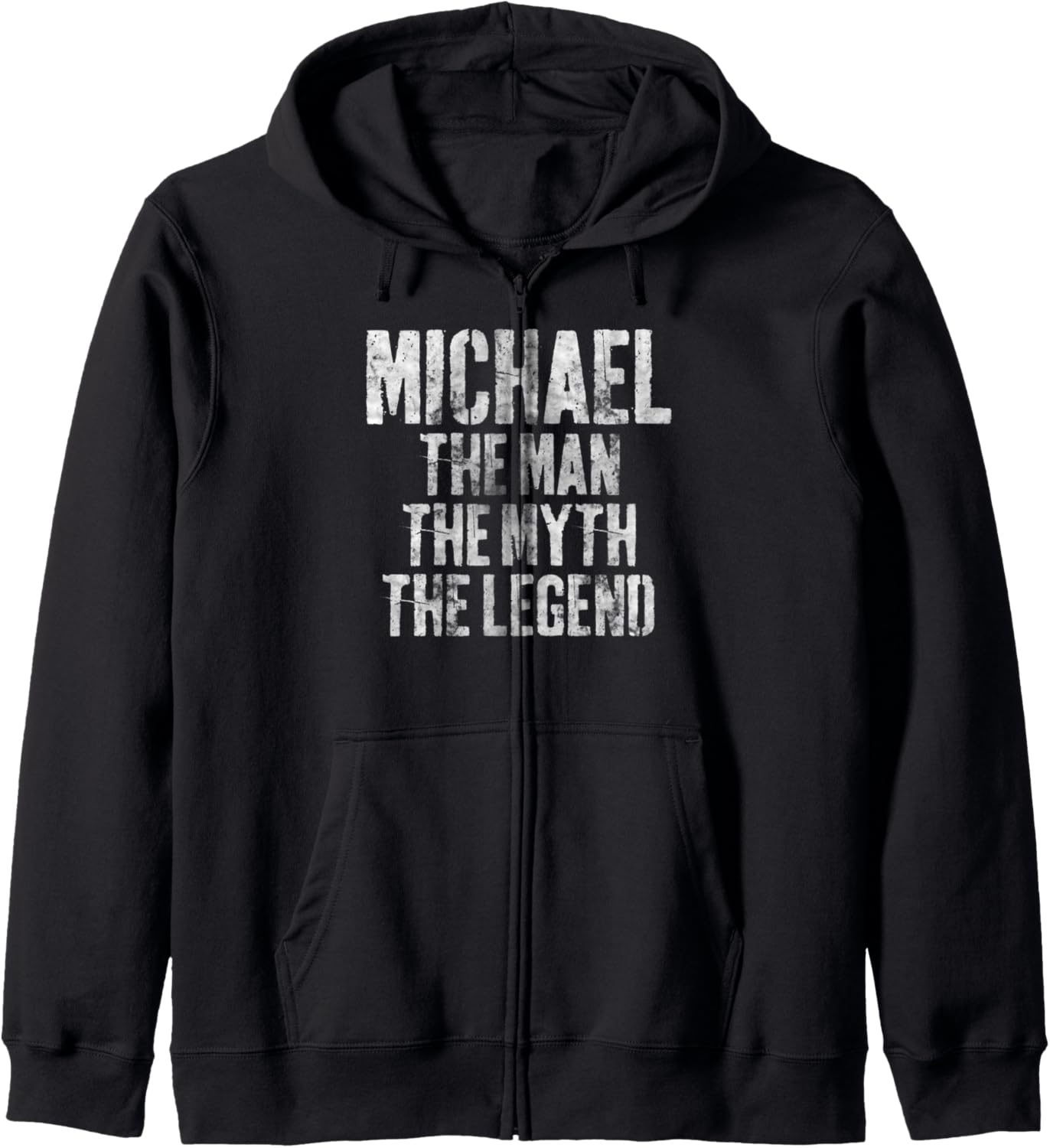 Personalized Shirt Michael The Man The Myth The Legend Zip Hoodie Hoodie | Everyday Casual Wear