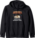 Michael Name Sleeping Shirt Sleep Personalized Pajama Zip Hoodie Hoodie | Everyday Casual Wear