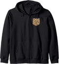 Leopard Print Pocket Lover Cheetah Women s Pocket Mother day Zip Hoodie Hoodie Comfort Fit US Top Pick