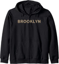Awesome Brooklyn First Name Leopard Cheetah Print Zip Hoodie Hoodie High Search Demand Fan Favorite
