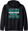 If At First Try Doing What MICHAEL T-Shirt Name MICHAEL Zip Hoodie Hoodie | Perfect Gift Idea