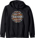 Sign Maker Tshirt Funny Appreciation Inspire Zip Hoodie Hoodie | High Search Volume | Aesthetic Fit