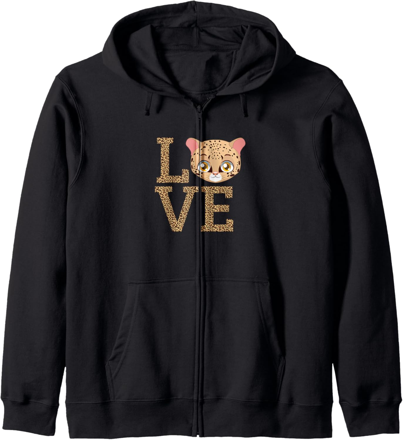 Cute Cat Tees Cheetah Face Born Wild Leopard T Shirt Zip Hoodie Hoodie Trending US US Top Pick