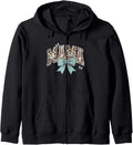 Mama Coquette Bow Cheetah Leopard Print Mom Mothers Day Zip Hoodie Hoodie Viral TikTok Find Fan Favorite