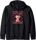 Just A Girl Who Loves Cheetahs Shirt Female Cheetah Girls Zip Hoodie Hoodie High Search Demand Best Seller Look