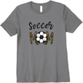 Womens Soccer Mom Costume for Girls Leopard Cheetah Mama Player Premium Apparel Trending US Gift Ready
