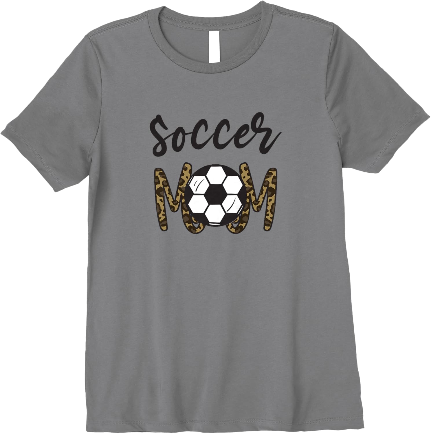 Womens Soccer Mom Costume for Girls Leopard Cheetah Mama Player Premium Apparel Trending US Gift Ready