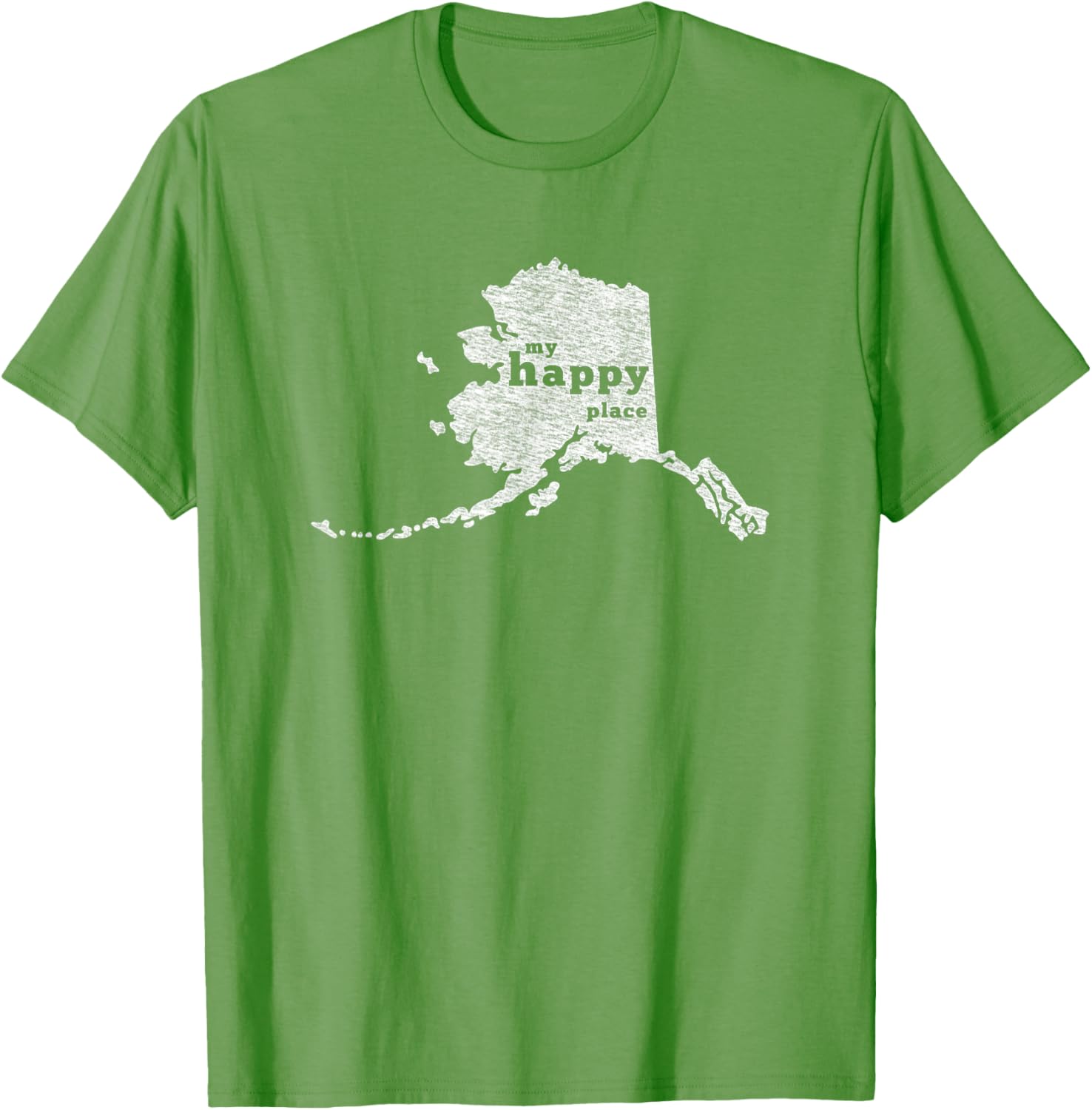 Alaska T-Shirt Distressed Happy Place Tee T-Shirt | Trending 2025 | High CTR Boost
