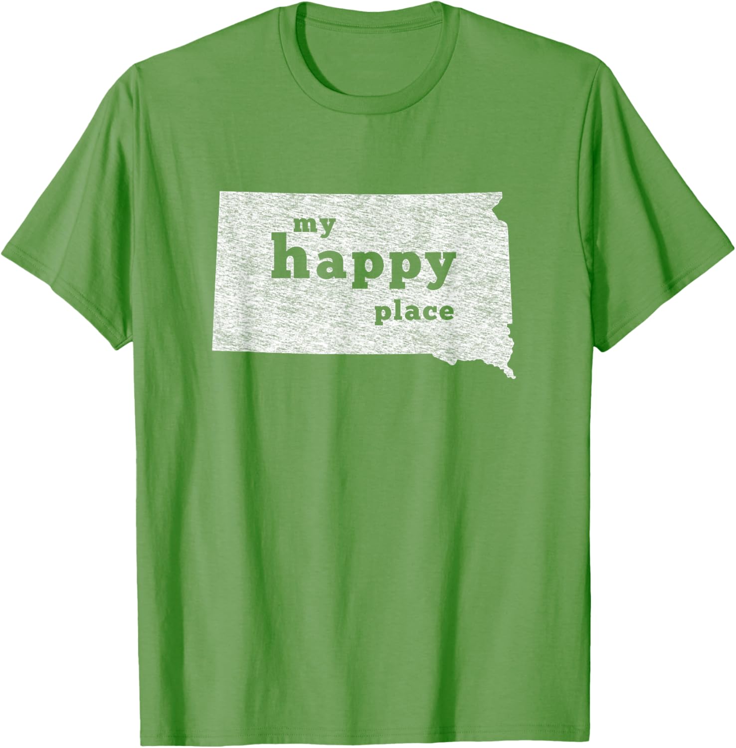 South Dakota T-Shirt Distressed Happy Place Tee T-Shirt | Google Shopping Optimized | Top Rated Comfort