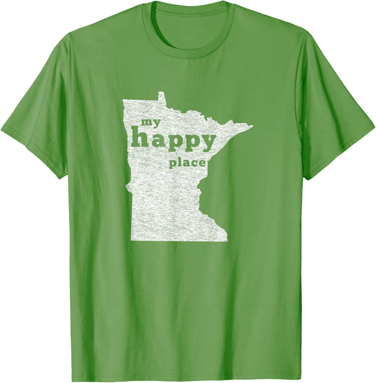 Minnesota T-Shirt Distressed My Happy Place Tee T-Shirt | US Viral Pick | Daily Wear Essential